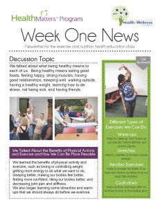 weekly newsletter
