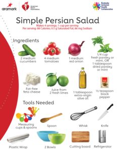 Simple Persian Salad